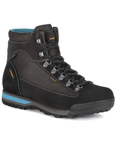 Aku Slope Micro GTX Gore-Tex Men's Trekking Boots Size EU 46, Anthracite/Turquoise