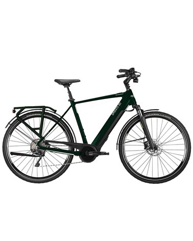 Umberto e-Bike Dei Audere Shimano Deore 10sp Fazua Evation 2.0 255Wh Size 49, Dark Green/Silver