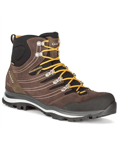 Aku Alterra GTX Gore-Tex Scarponi Uomo, Marrone/Ocra