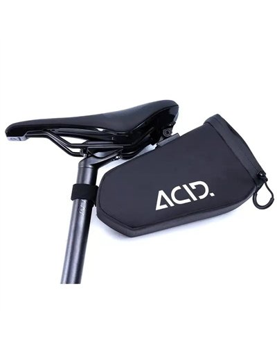 Acid Click L Bicycle Saddle Bag 1 Liter, Black