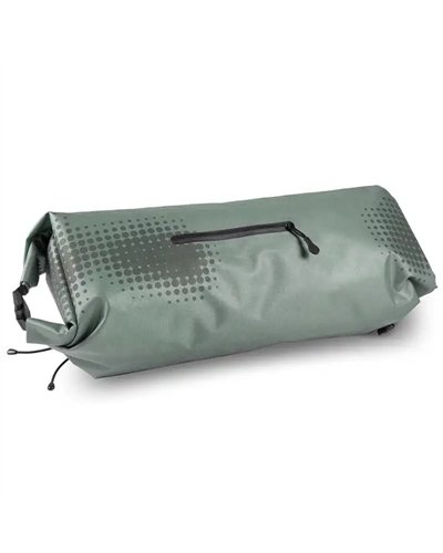 Acid Pack Pro 15 Waterproof Handlebar Bag Pack 15 Liters, Black/Green