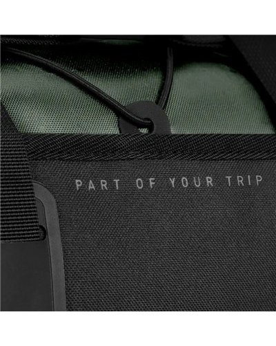 Acid Pack Pro 15 Set Borsa Manubrio Bici 15 Litri Impermeabile, Nero/Verde