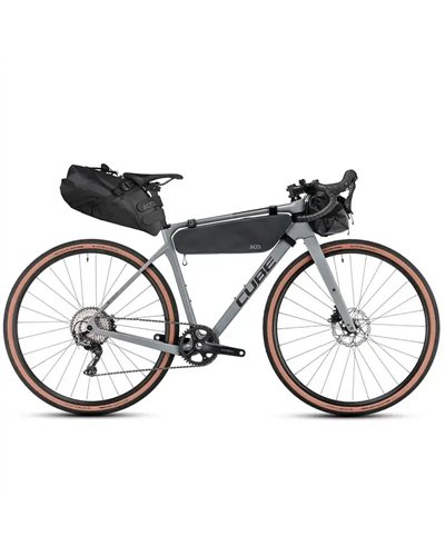 Acid Pack Pro 3 Waterproof Bicycle Frame Bag 3 Liters, Black