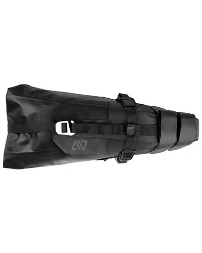 Acid Pack Pro 15 Set Borsa Sottosella Bici 15 Litri Impermeabile, Nero