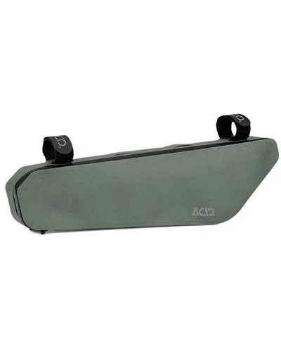 Acid Pack Pro 3 Borsa Tubo Orizzontale Bici 3 Litri Impermeabile, Verde