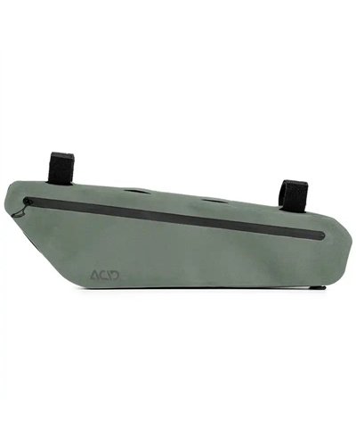 Acid Pack Pro 3 Waterproof Bicycle Frame Bag 3 Liters, Green