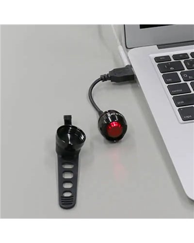 Cateye SL-LD160RC-R Orb Luce Posteriore Red LED USB