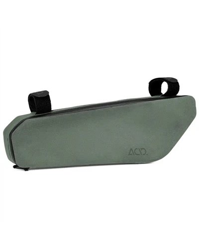 Acid Pack Pro 2 Borsa Tubo Orizzontale Bici 2 Litri Impermeabile, Verde