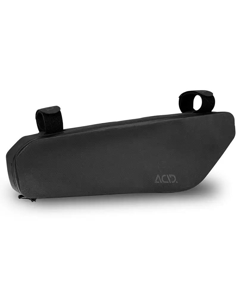 Acid Pack Pro 2 Borsa Tubo Orizzontale Bici 2 Litri Impermeabile, Nero
