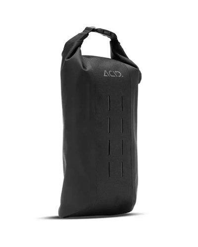 Acid Pack Pro 3 Borsa Anteriore Bici 3 Litri Impermeabile per Fork Cage, Nero