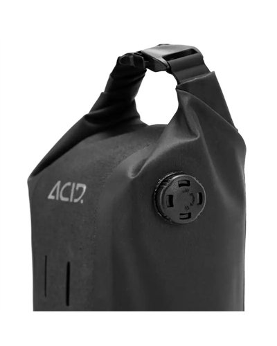 Acid Pack Pro 3 Borsa Anteriore Bici 3 Litri Impermeabile per Fork Cage, Nero