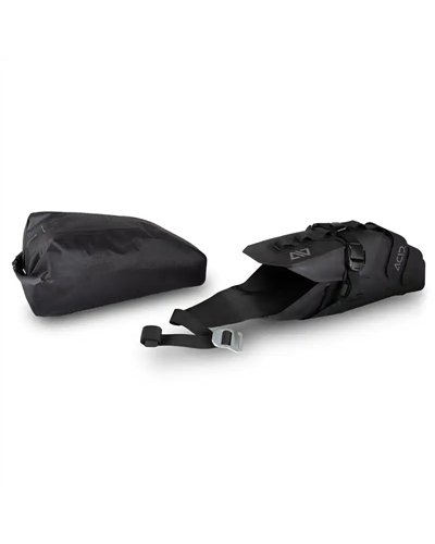Acid Pack Pro 11 Waterproof Bicycle Saddle Bag Pack 11 Liters, Black