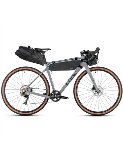 Acid Pack Pro 11 Set Borsa Sottosella Bici 11 Litri Impermeabile, Nero