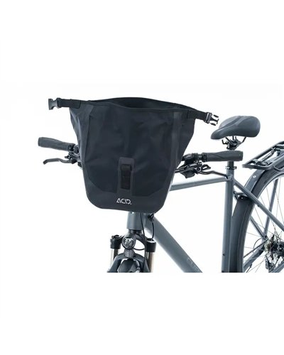 Acid City 6 RT FILink Borsa Manubrio Bici 6 Litri Impermeabile, Nero