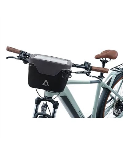 Acid City 5 FILink Borsa Manubrio Bici 5 Litri Touchscreen, Nero