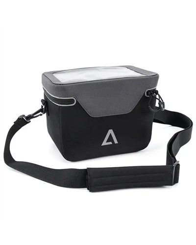 Acid City 5 FILink Borsa Manubrio Bici 5 Litri Touchscreen, Nero