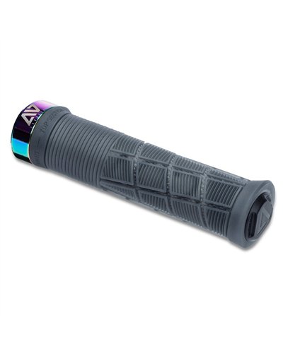 Acid Disrupt MTB Grips Ø32.5mm, Black/Oil Slick