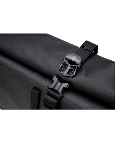 Acid Pro 45/2 Longtail Hybrid Waterproof Rear Pannier Bags 90 Liters, Black