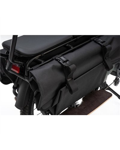 Acid Pro 45/2 Longtail Hybrid Waterproof Rear Pannier Bags 90 Liters, Black