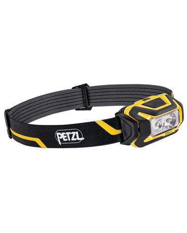 Petzl Aria 2 Headlamp 450 Lumen, Black/Yellow
