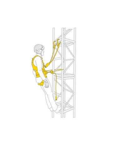 Petzl Kit Fall Arrest And Work Positioning Size 2