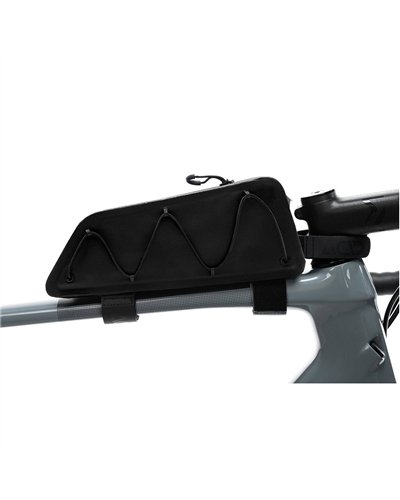 Acid Pack Pro Top Tube Waterproof Bicycle Frame Bag 0.7 Liters, Black