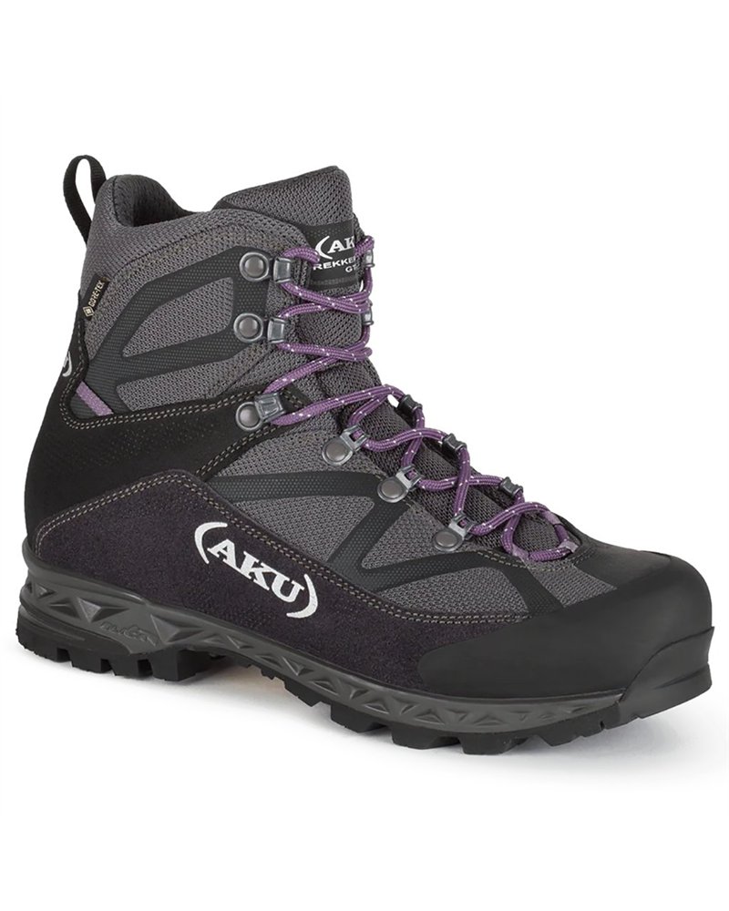 Aku Trekker Pro II GTX Gore-Tex Women's Trekking Boots, Grey/Violet