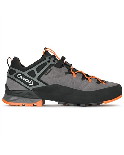 Aku Rock DFS II GTX Gore-Tex Men's Approach Shoes, Grey/Orange