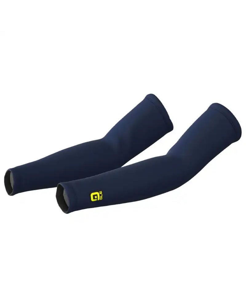 Alè Termico Manicotti Ciclismo, Blu Marino