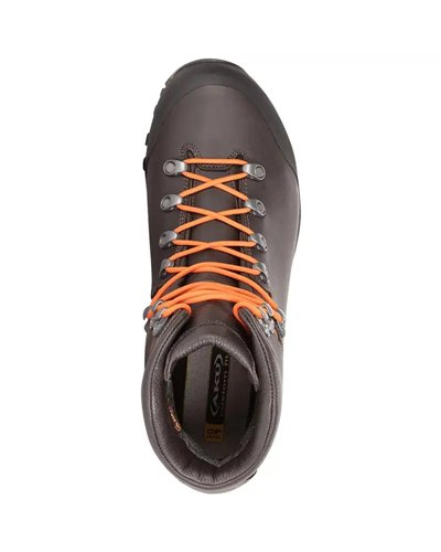 Aku Riserva GTX Gore-Tex Scarponi Uomo, Marrone/Arancio Fluo
