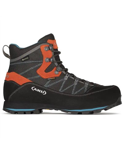 Aku Trekker Lite III GTX Gore-Tex Men's Trekking Boots, Dark Grey/Orange