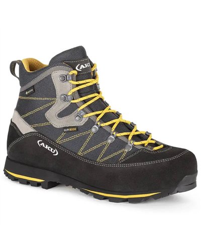 Aku Trekker Lite III Wide GTX Gore-Tex Scarponi Uomo, Antracite/Senape