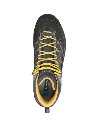 Aku Trekker Lite III Wide GTX Gore-Tex Men's Trekking Boots, Anthracite/Mustard