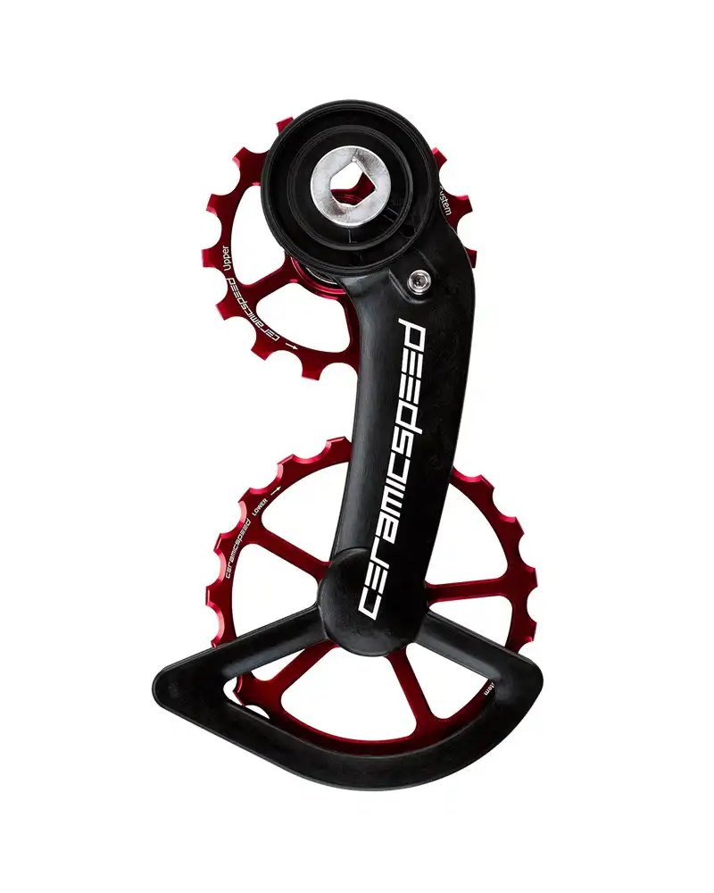 Ceramicspeed 107379 Pulegge OSPW Sram Rosso/Force AXS Rosso