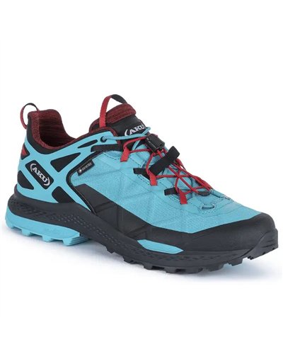 Aku Rocket DFS GTX Gore-Tex Men's Fast Hiking Shoes, Turquoise/Black