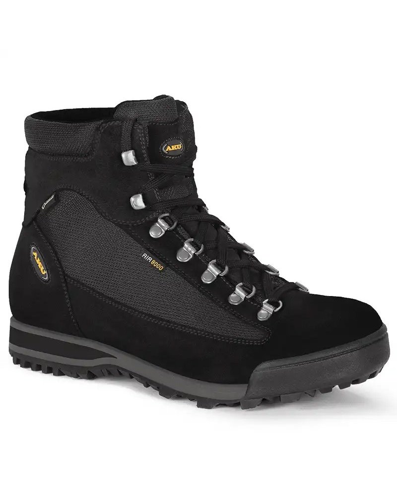 Aku Slope Micro GTX Gore-Tex Men's Trekking Boots, Black/Black