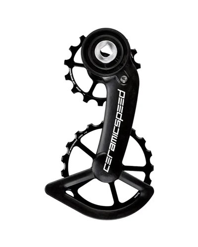CeramicSpeed 107380 Pulegge OSPW Sram Rosso/Force AXS Alt Nero Rivestito