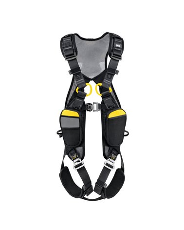 Petzl Newton Easyfit Harness Size 2, Black/Yellow (EU)
