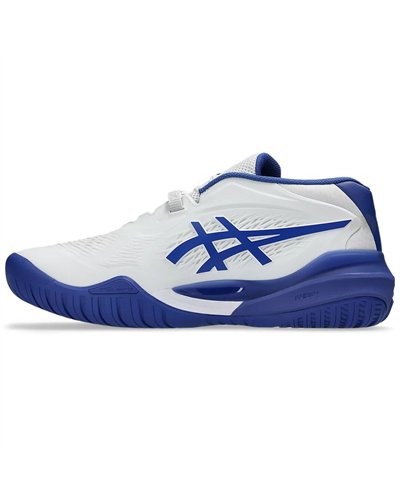 Asics Gel-Resolution X Scarpe Tennis Uomo, White/Dark Cobalt