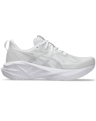 Asics Novablast 5 Scarpe Running Uomo, White/Piedmont Grey