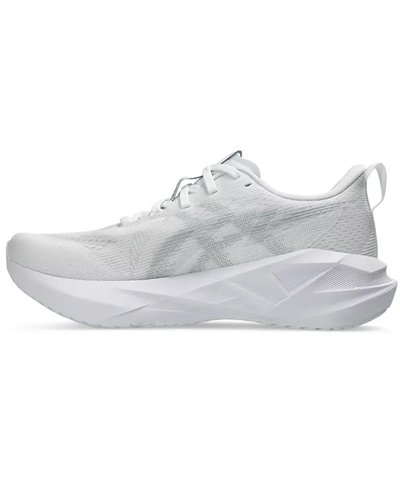 Asics Novablast 5 Scarpe Running Donna, White/Piedmont Grey