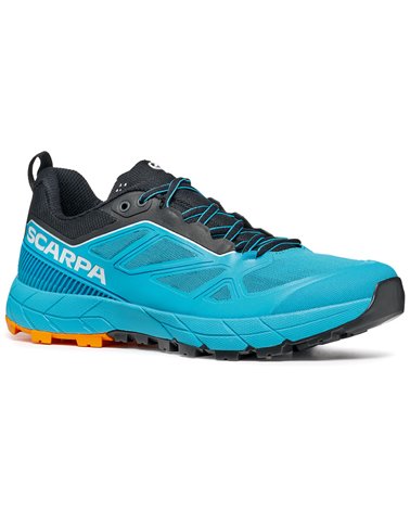 Scarpa Rapid Men's Approach Shoes, Azure/Orange