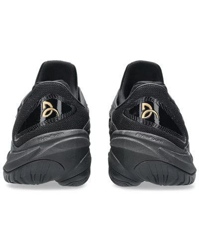 Asics Court FF 3 Novak Night Energy Men's Tennis Shoes, Black/Prism Gold