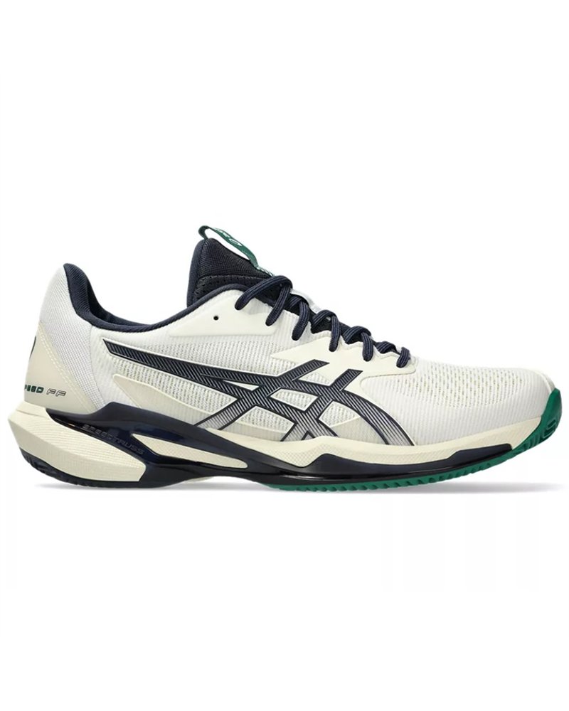 Asics Solution Speed FF 3 Clay Scarpe Tennis Uomo, Cream/Midnight