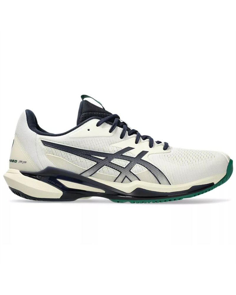 Asics Solution Speed FF 3 Men's Tennis Shoes, Cream/Midnight