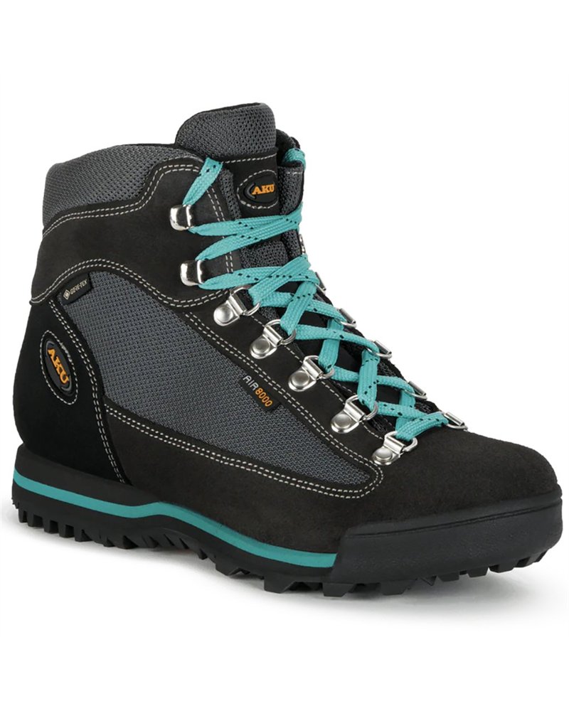 Aku Ultra Light Micro GTX Gore-Tex Scarponi Donna, Antracite/Menta