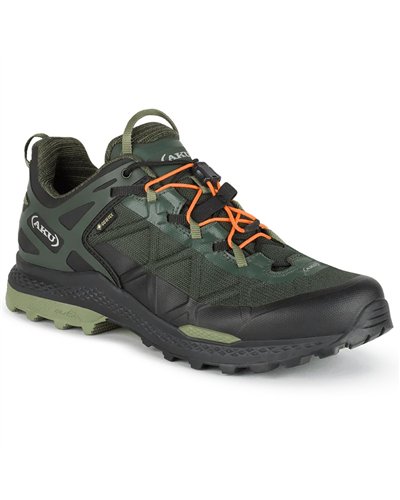 Aku Rocket DFS GTX Gore-Tex Men's Fast Hiking Shoes, Military Green/Black