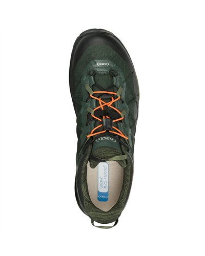 Aku Rocket DFS GTX Gore-Tex Men's Fast Hiking Shoes, Military Green/Black