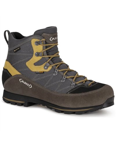 Aku Trekker Lite III GTX Gore-Tex Men's Trekking Boots, Dark Grey/Mustard