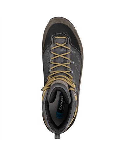 Aku Trekker Lite III GTX Gore-Tex Men's Trekking Boots, Dark Grey/Mustard
